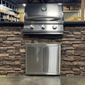 WPPO 5-Foot Outdoor Kitchen Island | Blaze 3-Burner Grill Included