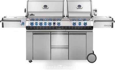 Napoleon Prestige PRO 825 Gas Grill | Dual Heads & Side Burner