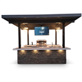 Kokomo Big Island Outdoor Kitchen | Sports Bar & Dual 55-Inch TVs