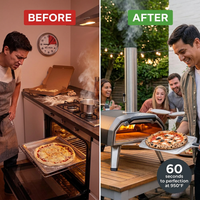 Karu 2 Pizza Oven — Before & After