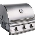 Blaze LBM | 25-Inch 3-Burner | Built-In Gas Grill | 304 Stainless